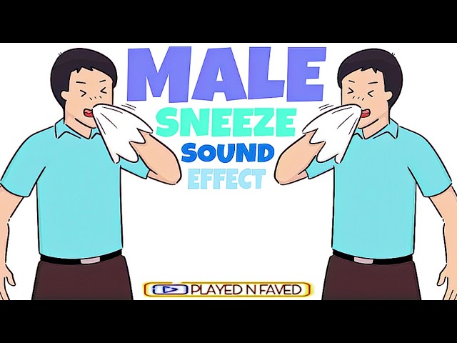 Various Male Sneeze Sound Effects