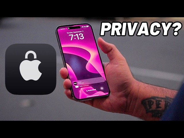 Talking Privacy with Apple - Are Your Secrets Safe?