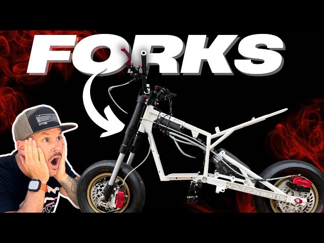 Suspension Dilemma! Ride Or Die Forks To The Rescue! Highly Custom Razor Electric Dirt Bike MX650!