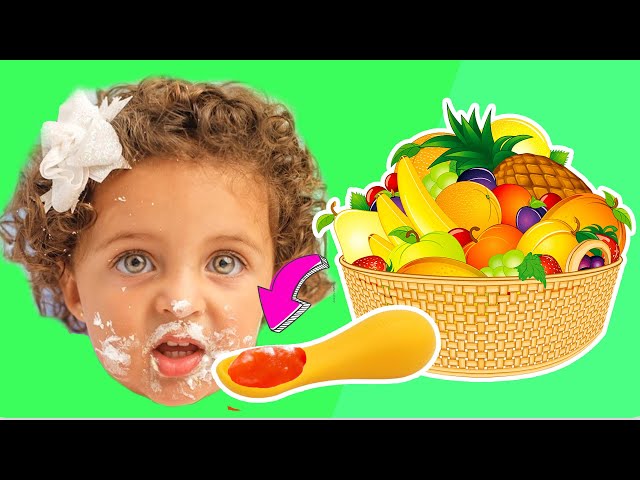 Aprenda o Nome das Frutas com Johny Johny Yes Papa - Learn Names of Fruits with Bella Lisa Show