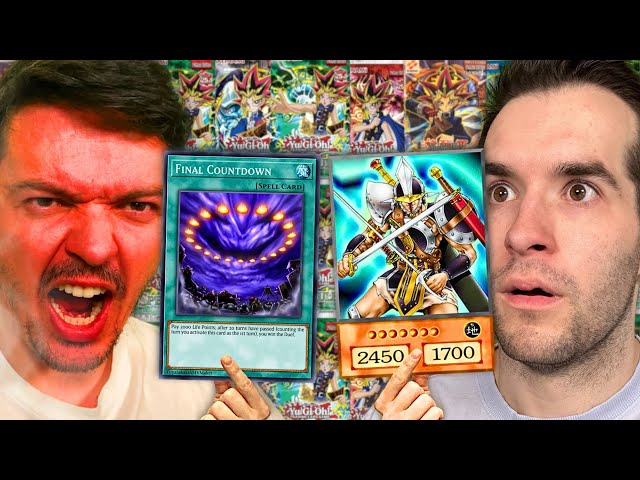 We Opened The FIRST Yugioh Sets Ever - THEN WE DUEL! Ft. @rhymestyle