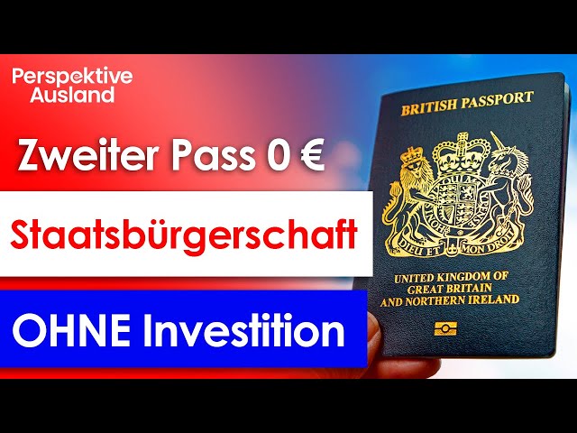 Plan B citizenship for free: Acquire a second passport WITHOUT investment