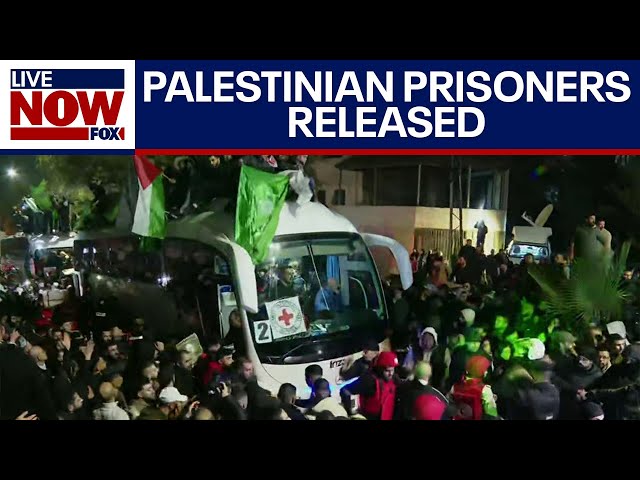 Israel starts releasing dozens of Palestinian prisoners as part of Gaza ceasefire | LiveNOW from FOX