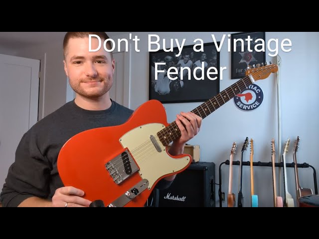 This is Better Than That Vintage Telecaster You Want - Fender Vintera II 60's Telecaster Review