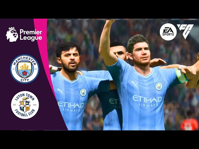 FC 24 | MANCHESTER CITY vs. LUTON TOWN | Premier League [PS5]