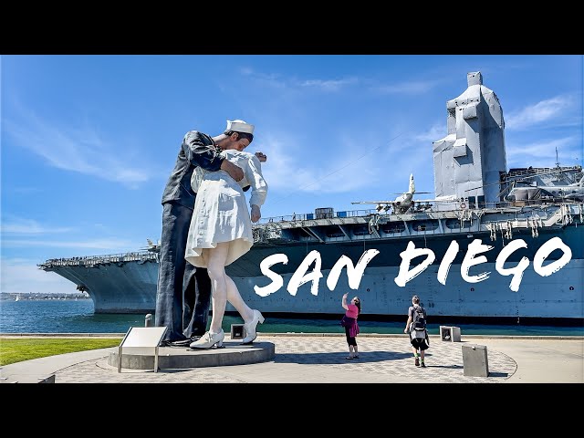 A Scenic Walk Through San Diego Seaport | 4K HDR