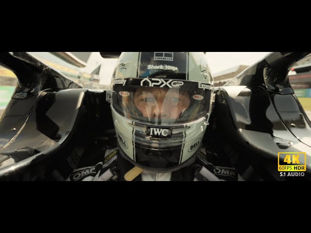 F1 (2025) - TEASER TRAILER - 4K HDR 60 FPS & 5.1 Audio 🎧