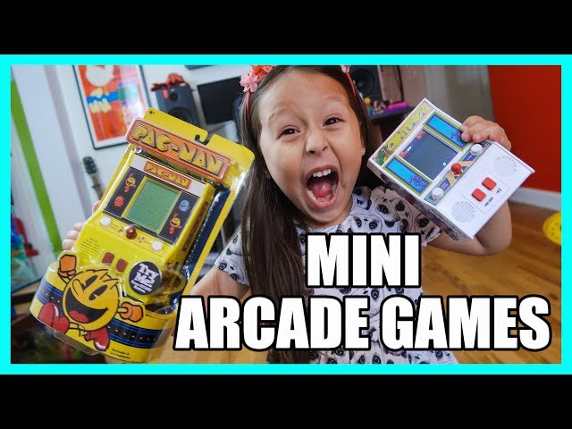 MINI ARCADE GAMES: PACMAN AND CENTIPEDE