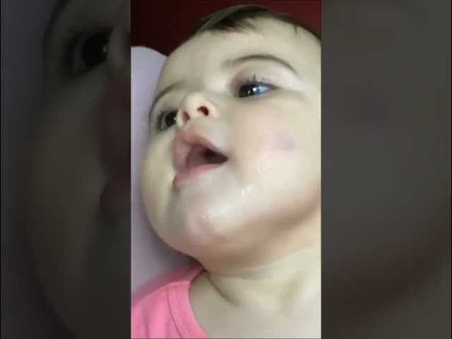 Baby Saying 'Bababa' – Funniest and Cutest Moment Ever! 😂❤️