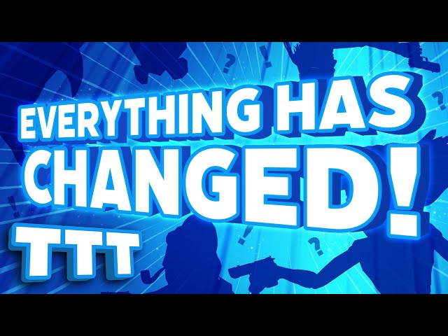 New server, new roles, new EVERYTHING in Gmod TTT!