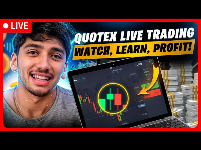 🔴 QUOTEX TRADING LIVE 📉 WATCH, LEARN, PROFIT WITH ME! | Binary Options Trading Strategy | Quotex