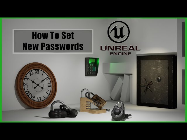 Unreal Engine Marketplace Lock pack (Tutorial) | Set New Passwords