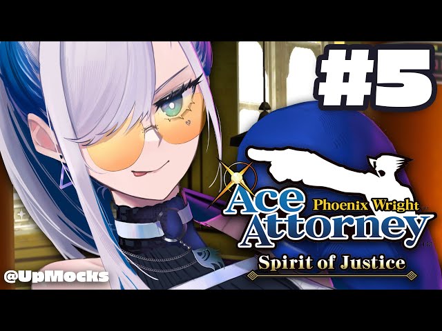 #5【Ace Attorney: Spirit of Justice】IT'S RAYFA TIME (SPOILERS!)【Pavolia Reine/holoID 2ndgen】