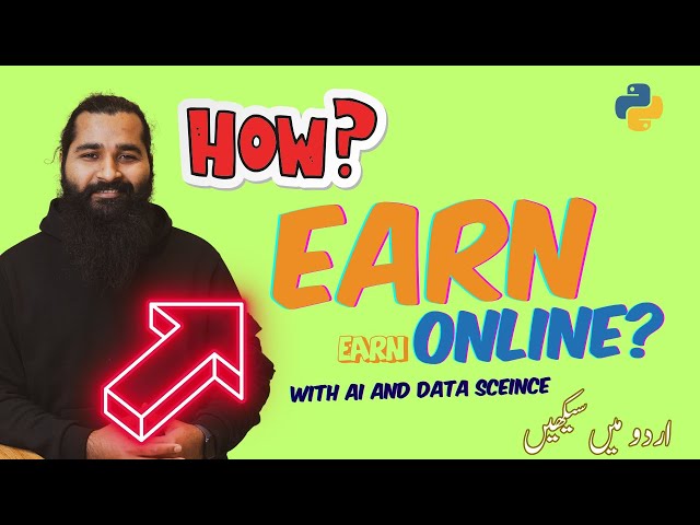 How to earn online using Data Science and AI