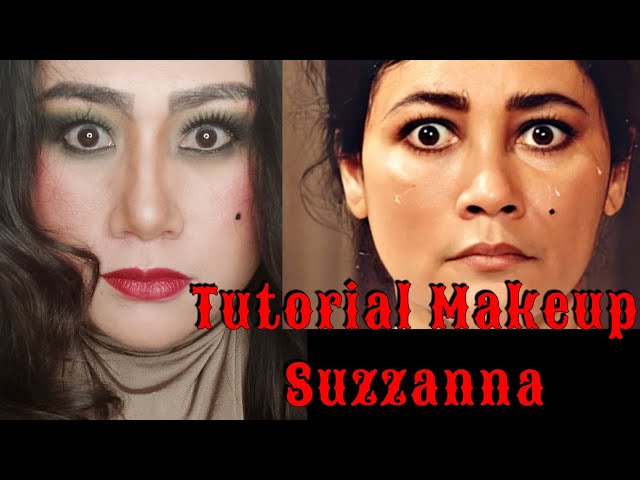 Tutorial Makeup Suzzanna || Film Horor Suzzanna || Ratu Film Horor Indonesia