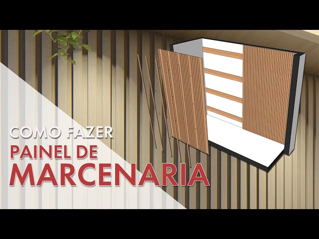 PAINEL RIPADO | COMO FAZER PAINEL DE MARCENARIA?