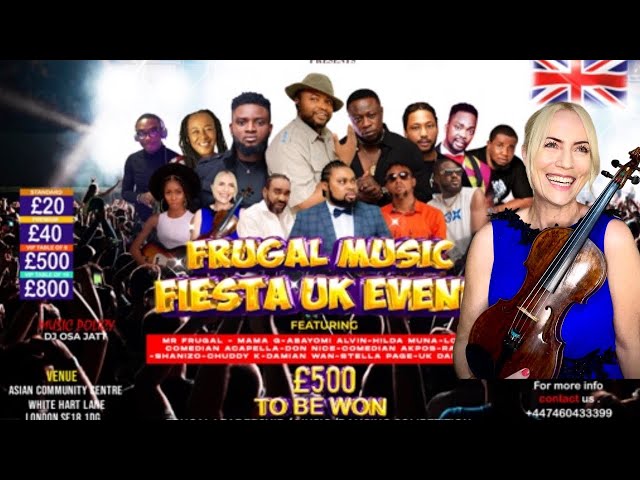 Frugal Music Fiesta UK II: London's Ultimate Entertainment Extravaganza with Celebrities – Singing..