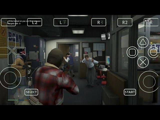 GTA V On Aps3e emulator | Aps3e PS3 emulator for Android | GTA V Aps3e emulator