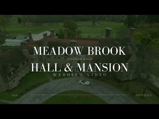 Meadow Brook Hall Wedding // Shaifali & Edgar