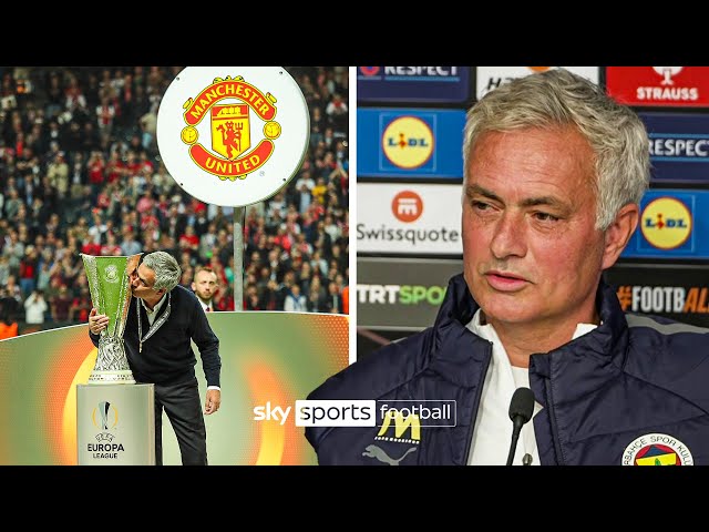 "They support the coach... a different situation to me"  | Mourinho on facing former club Man Utd