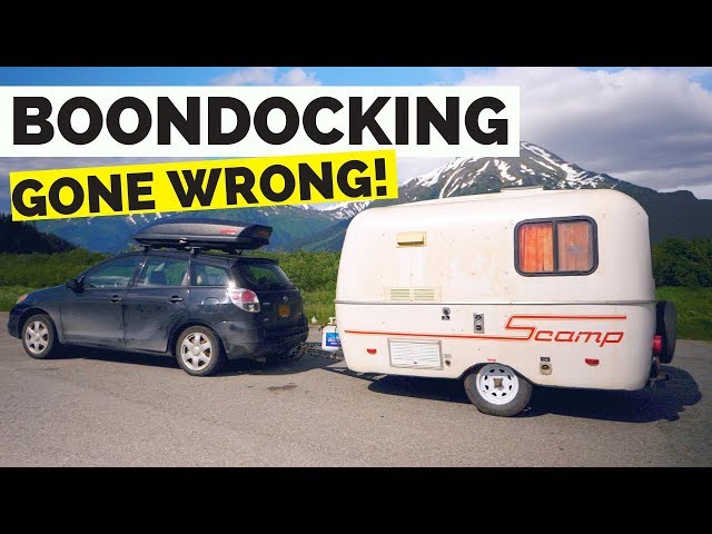 Boondocking in Alaska Gone Wrong! Tips We Learned On the Road