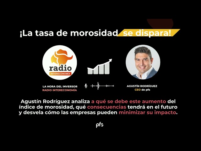 Agustín Rodríguez analiza en Radio Intereconomía por qué se han disparado los ratios de mora.