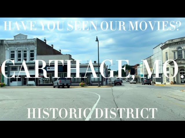 Historic District in Carthage, MO. (HD)