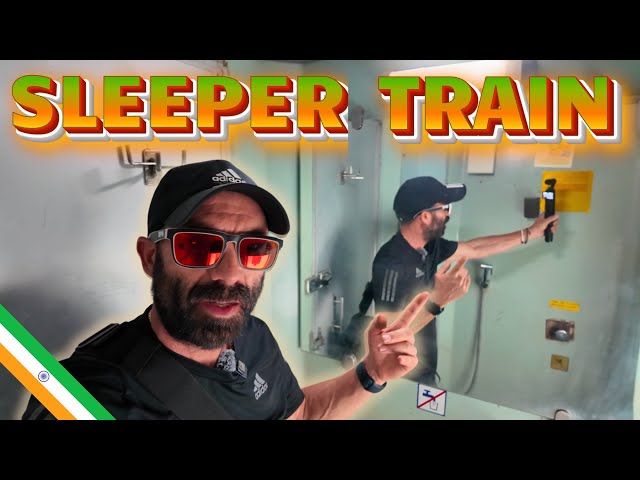 🇮🇳 11 Hours on India’s Sleeper Train 🚂 Crazy Monkeys & Stunning Views!