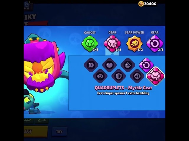 The Best Build For Every Brawler-Part 57 (Eve) #brawlstars #shorts