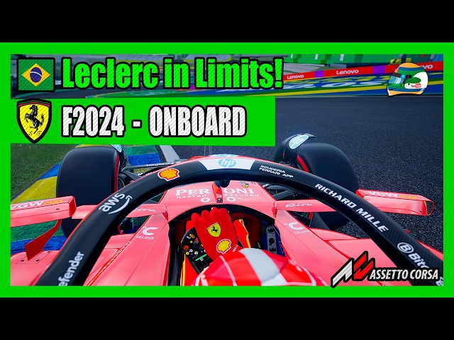 F1 2024 Charles Leclerc DOMINATES São Paulo GP with 1:10.878 Lap Time!