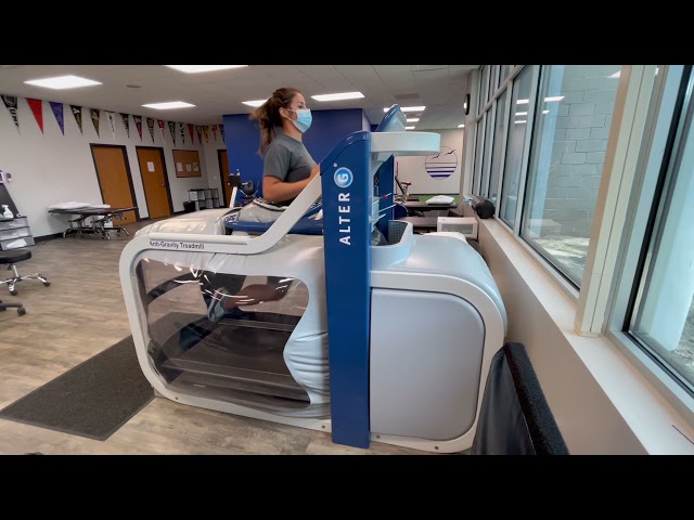 AlterG Treadmill at The Center for Sports Therapy | Brooks Rehabilitation