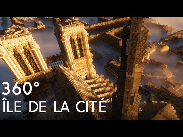 Île de la Cité 360° | Minecraft Build The Earth