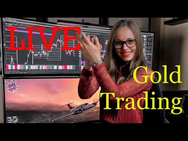 Live Gold (XAUUSD) Trading & Technical Analysis - My Gold Trading Strategy