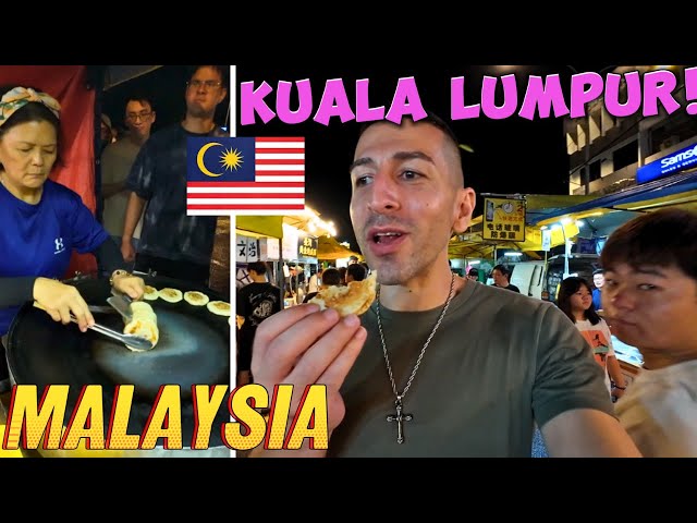 No one Warned me abt Malaysian Street food! (shocking market in KL)