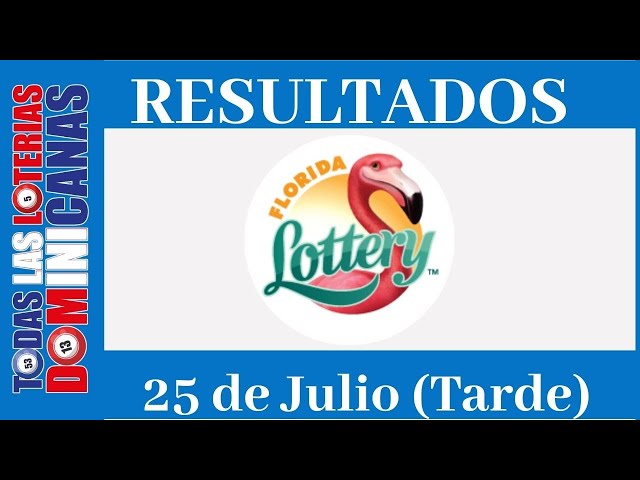 Lotería florida tarde Resultados de hoy 25 de Julio del 2021 #todaslasloteriasamericanas