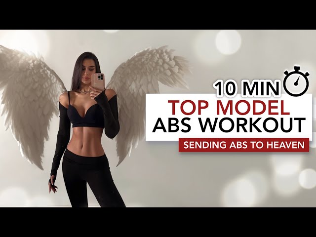 10 MIN TOP MODEL ABS WORKOUT | Sending Your Abs To Heaven | Eylem Abaci