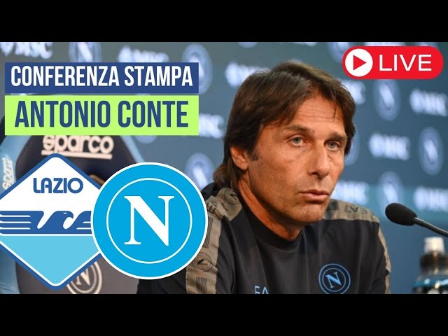 CONTE in conferenza stampa per Lazio Napoli 🎙️ Serie A  ⚽ VIDEO INTEGRALE