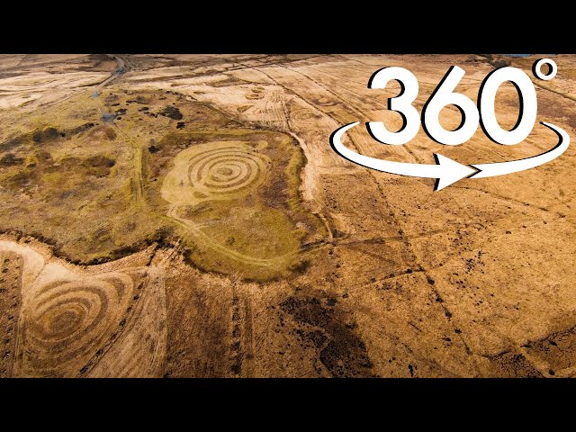 Exploring the Mystery: 360° Drone Footage Over Scotland's Unusual Floating Bog