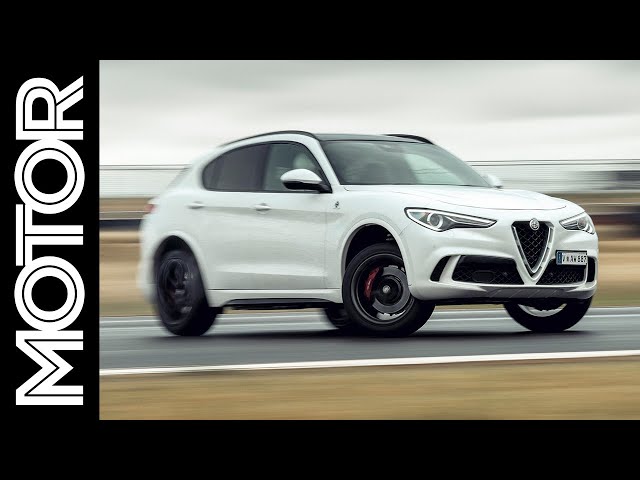 Alfa Romeo Stelvio Q driven on track! | MOTOR