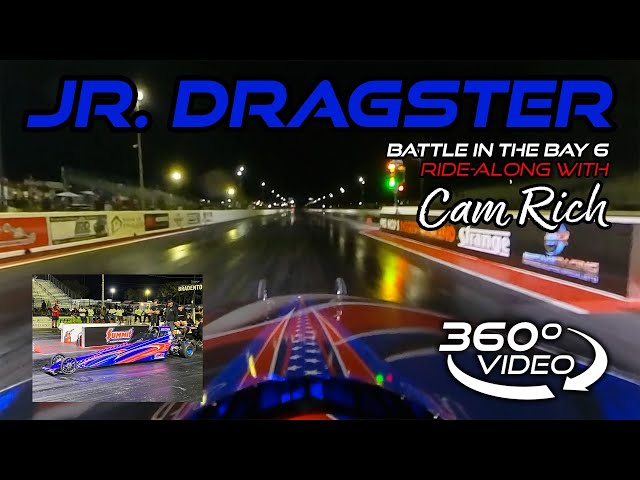 Jr. Dragster drag race in 360º VR with Cam Rich!