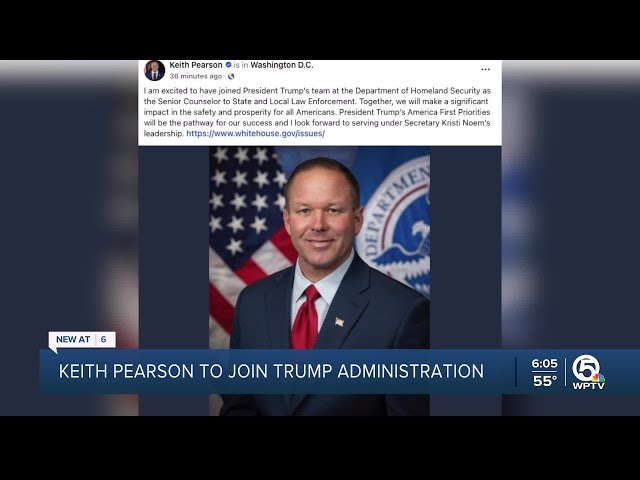 Keith Pearson to join Trump's Department of Homeland Security