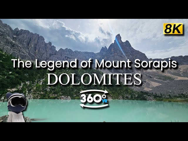 The Legend of Mount Sorapis | Dolomites Hiking 360° VR Experience #vr #travel #360video #insta360