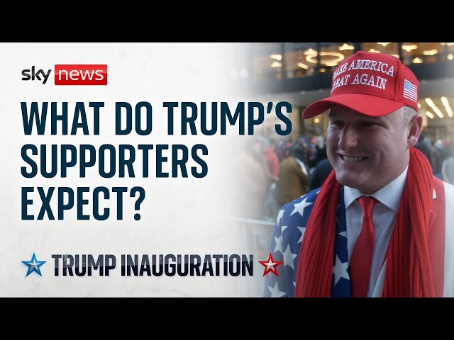 Sky News speaks with MAGA supporters ahead of Trump inauguration