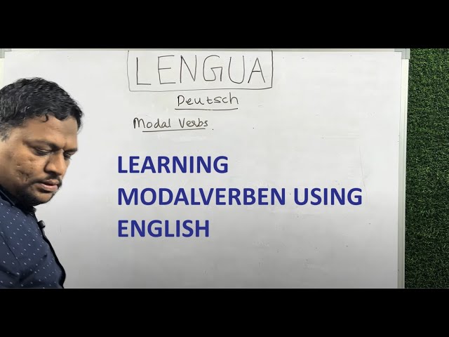 Modal Verbs - Learning German using English - German A1 concepts - Modalverben - Lengua Institut