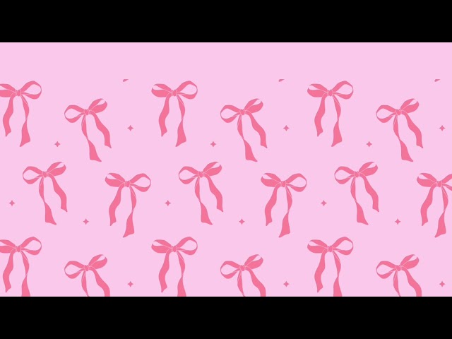 Pastel Pink Coquette Ribbons Aesthetic Background Wallpaper Screensaver