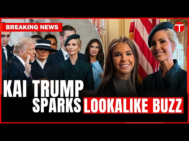 Kai Trump sparks lookalike buzz with aunt Ivanka in new inauguration photo