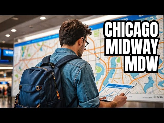 EXPLORE Chicago Midway MDW AIRPORT LIKE A PRO! 🇺🇸