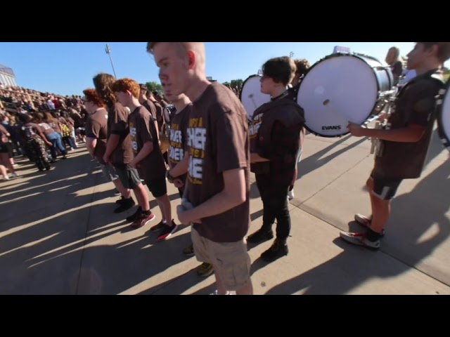 8K VR180 3D Kickapoo High School 1st Day Assembly Freshman Clap In August 22, 2022  - by KHS ChiefTV