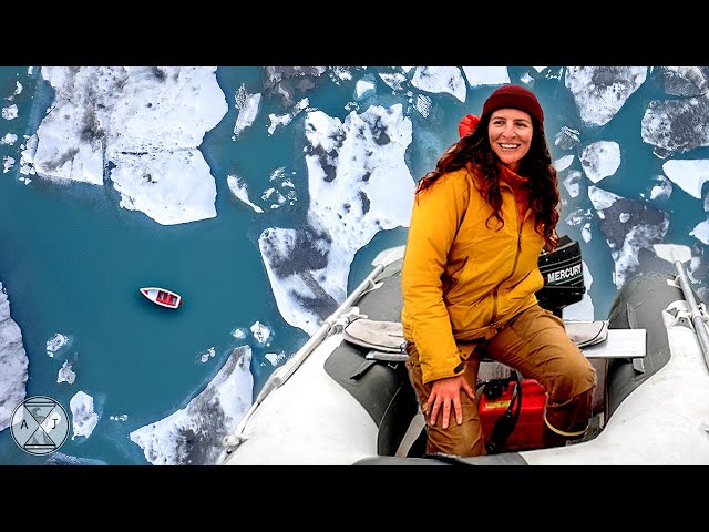 Remote Adventure to RARE ICE LAGOON! | Allison & James Sailing Alaska S4E13