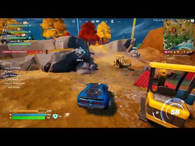 Fortnite S4C4 Gameplay Squad Zero Build Victory Royal 2023 10 15